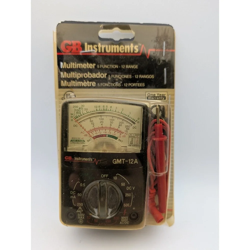 Analog Multimeter AC DV Voltage Test ~ GMT-12A‎